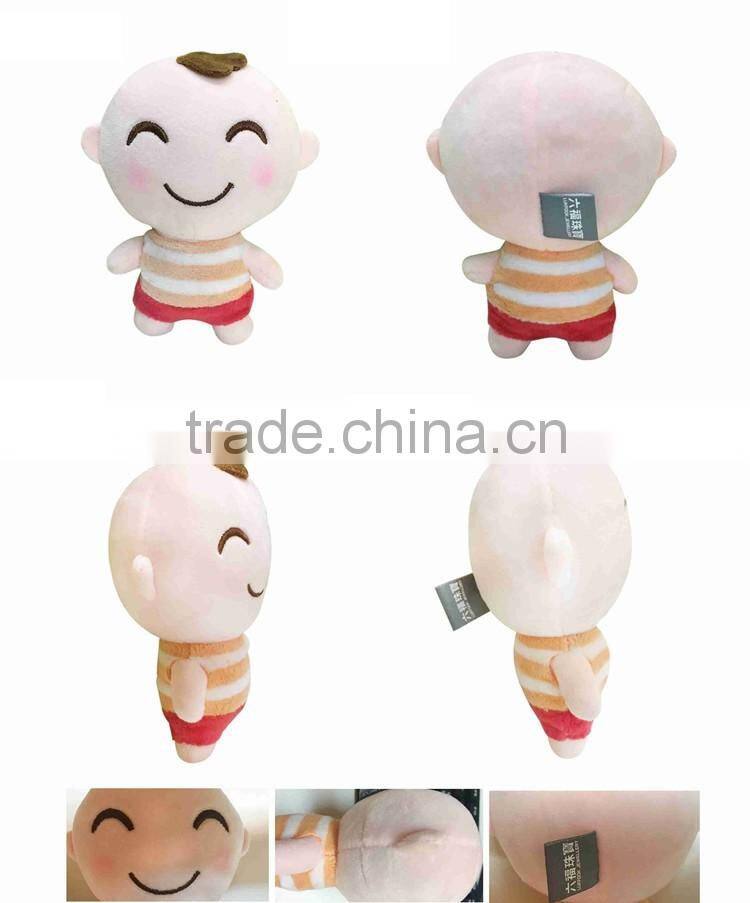 lukfook jewellery company customize custom stuffed toy baby soft baby plush baby doll