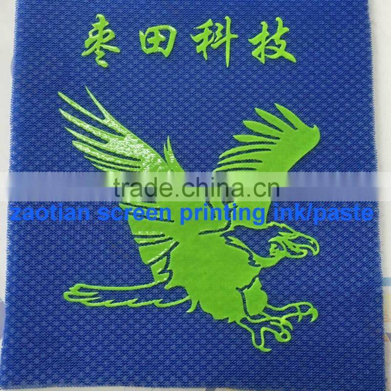 water based screen printing glossy effect golden printing oil for sport shoes