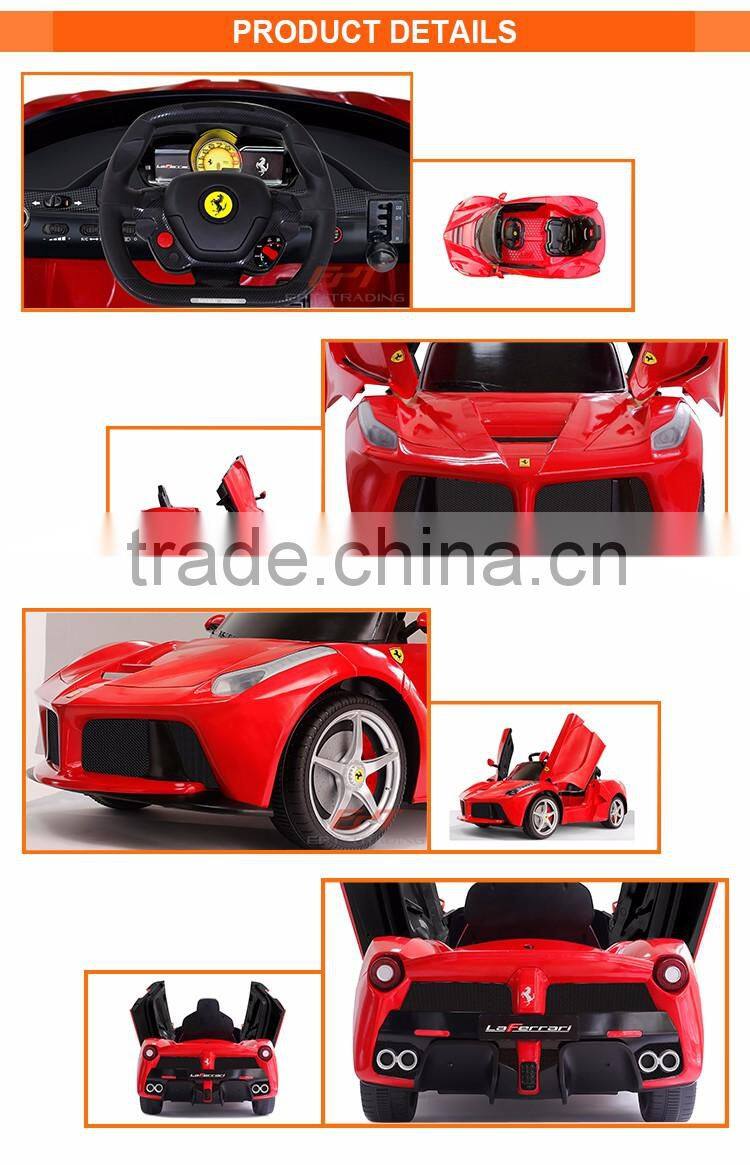 2016 Newest kids electric licensed ride on car with ICTI audit