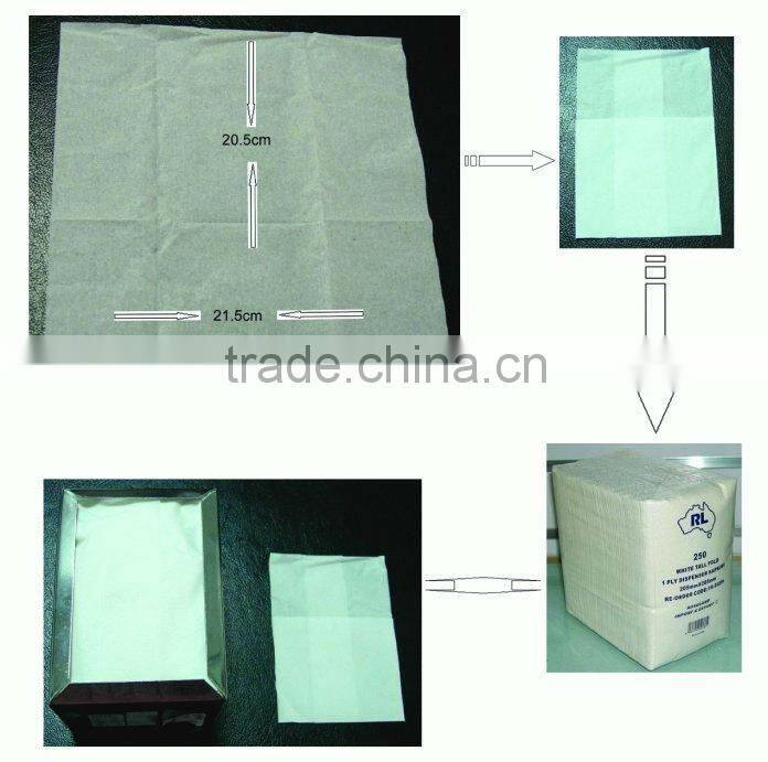 Non-wonen Dinner Napkin Printing Folder