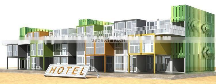 2016 HOT New Sale Prefab Homes Luxury Housing Movable Modular Container Villa