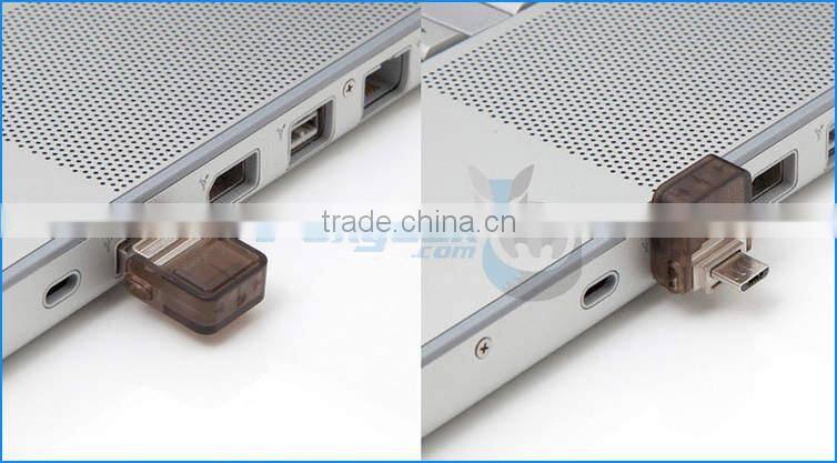 Original micro Duo OTG USB2.0 Swivel High Speed Flash Drive 8GB 16G 32G 64G USB OTG Memory Sticks with Blister Packing