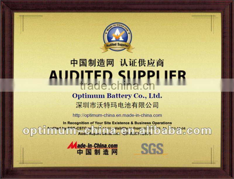 HEV/EV lithium iron phosphate battery pack of 36V-60Ah with suitable charger and case