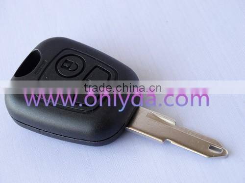 Cit-roen-R04 for Citreon remote key with two buttons NE73 blade