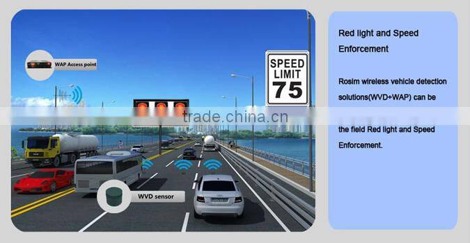 Wireless Traffic Vehicle Detection Sensor Replace Inductance Loop Detector