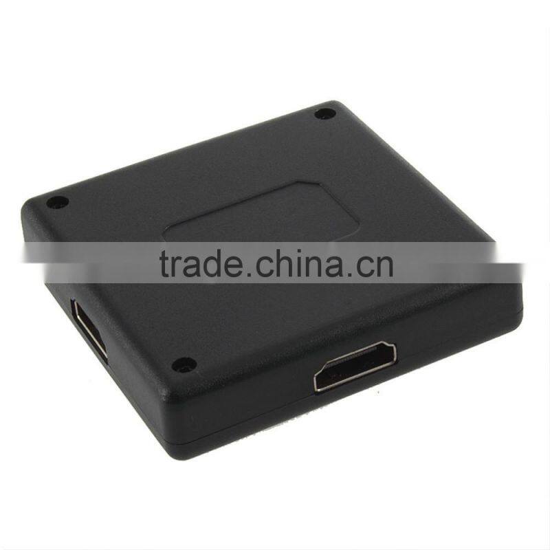 New Portable 1x4HD Splitter3 in 1Out 4 Ports hdmi splitter to coaxial