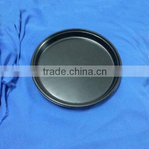 SM1-2104Black Disposal Plastic Black Round Food Container