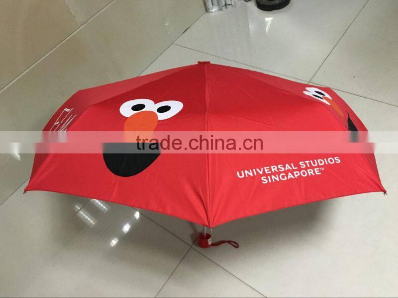 2017 red convenient simile woman light weight stainless travel Umbrella