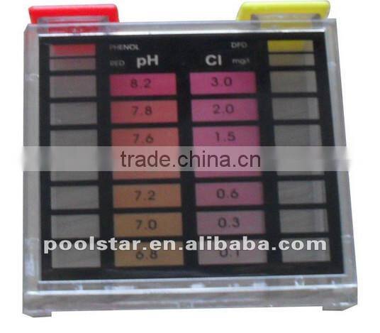 Pool 5-way fast effective water test kit(PH / CL / Bromine / Alkalinity / Acid Demand )