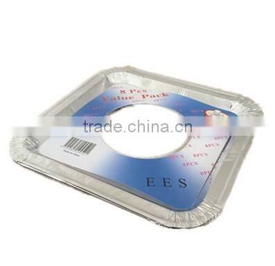 Aluminum foil pad for stove / kitchen / gas range