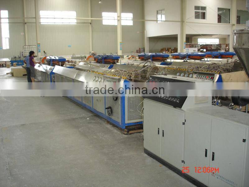 WPC compostie decking machine