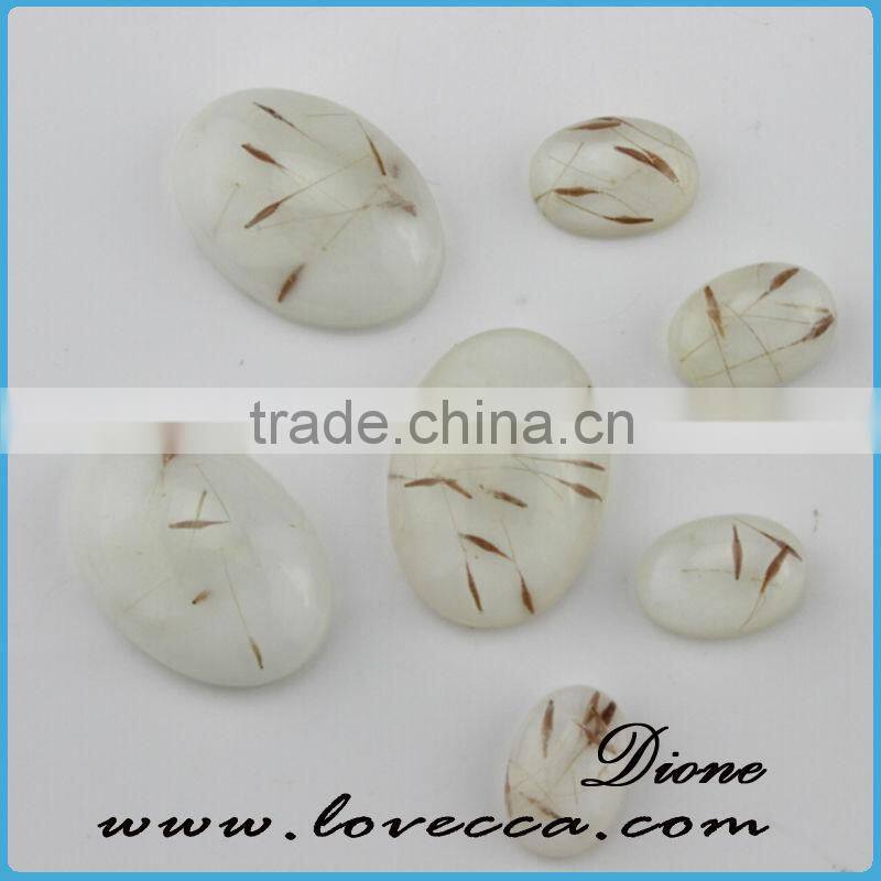 2015 unique DIY jewelry pressed flower pendant ,real pressed flower pendant,resin pressed flower cabochons