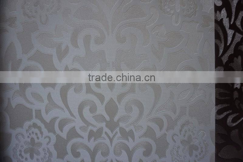 53mm width Korea design pvc beautiful flower wallpaper for living home decoration