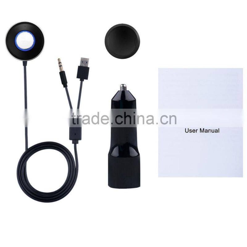Factory direct supply! BT-3 Bluetooth 4.0 Car Handsfree Wireless Audio Receiver 3.5mm auxiliary jack