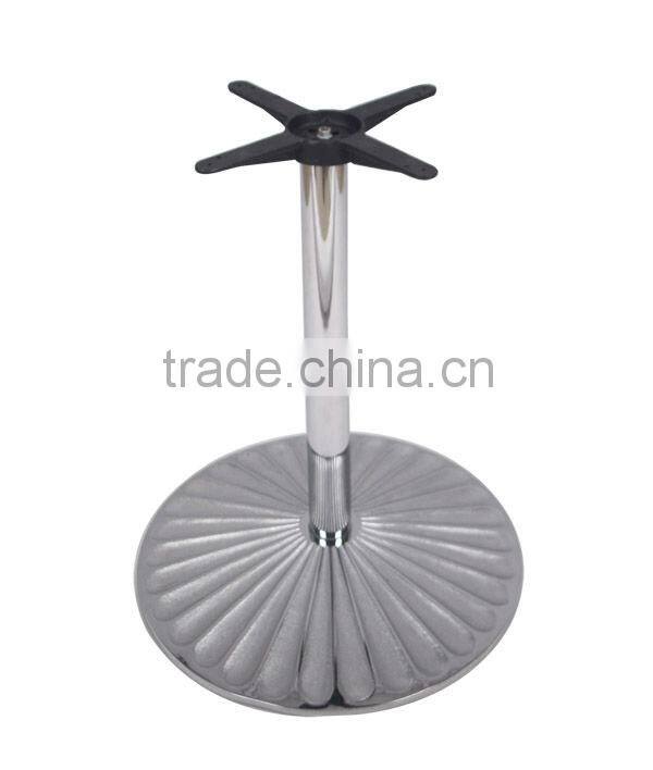 Round Chrome Table Base