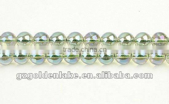 Coated Crystal Gemstone Beads