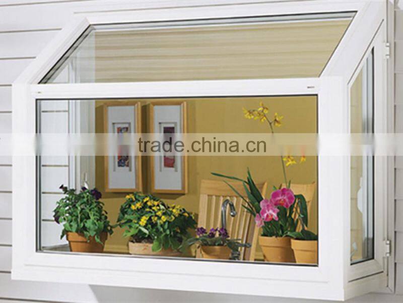 exclusive aluminum garden windows with clear toughened glass