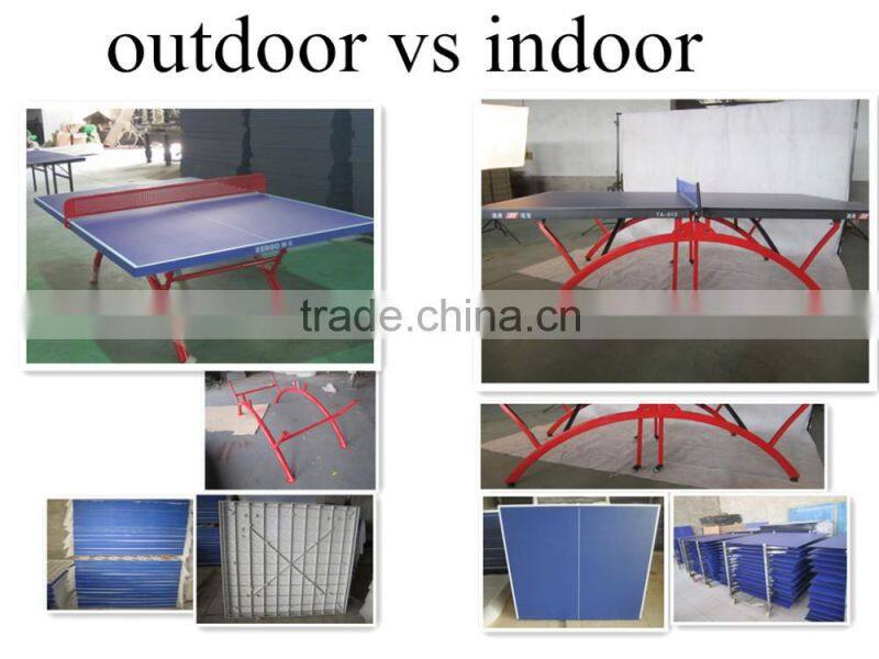 modern table tennis table for outdoor offical size