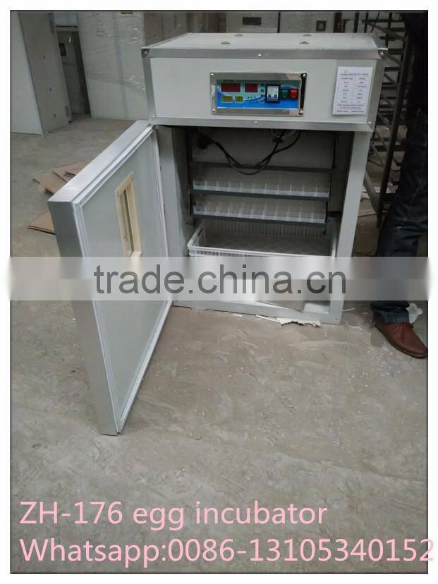 Hot sale egg incubator ZH-176 popular in South Africa