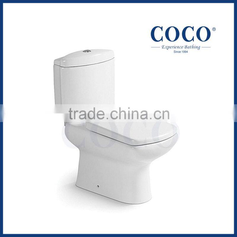 washroom ceramic two piece water closet outdoor toilet