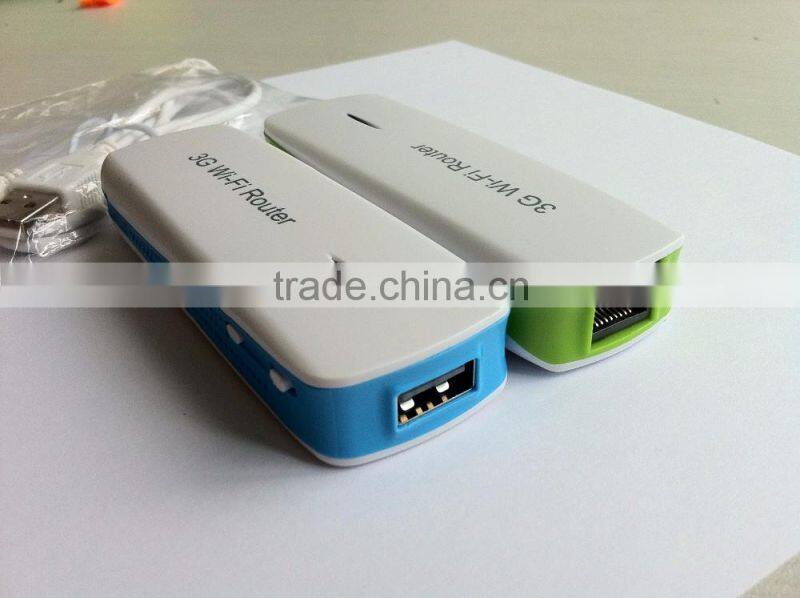 Portable 3G WiFi Router 3G Mobile Hotspot Support WCDMA and CDMA