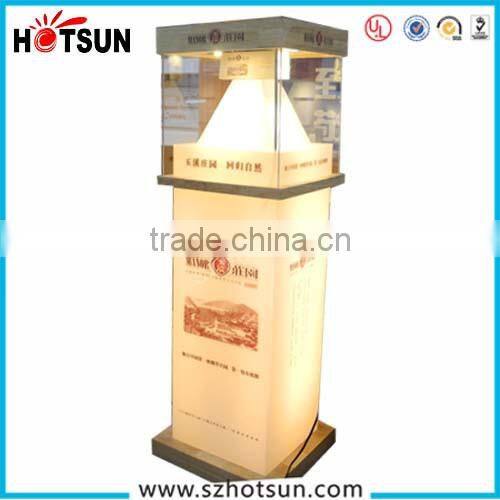 2015 Product decorative wine bottle holders with led spotlights