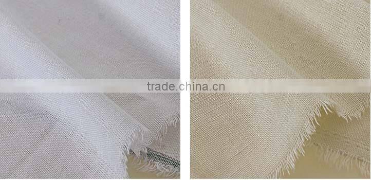 cotton linen blended fabric for shirting cloth