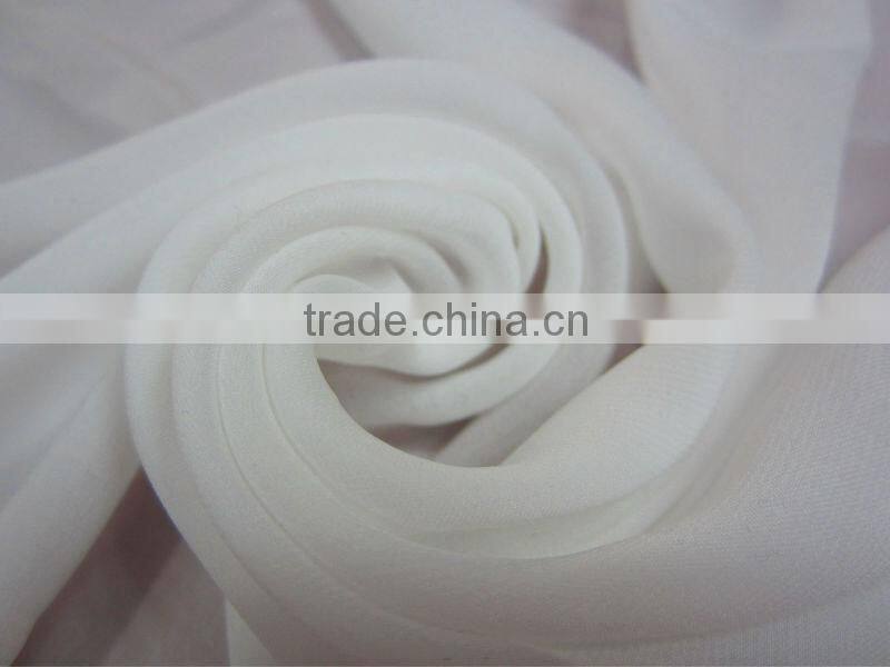 Vestidos de noche new product polyester dress fabric for latest dress designs Flowers in chiffon for wedding dresses 2016