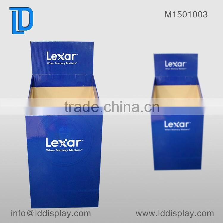 Dump Bin Displays, Cardboard display stand, Corrugated cardobard dump bin