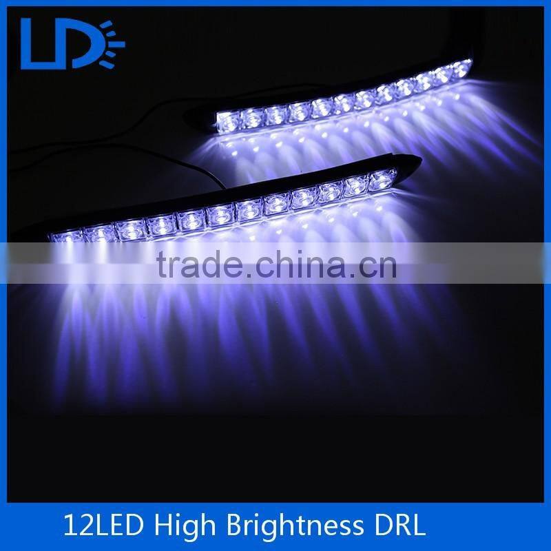 Factory Shop Fog Driving Lamp Daytime Running Light white Auto COB LED DRL