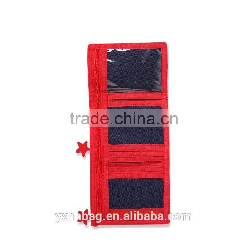 Custom smart velcro wallet for kids