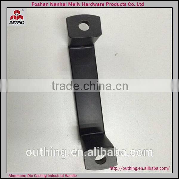 durable die casting black aluminum handle for Cutting board