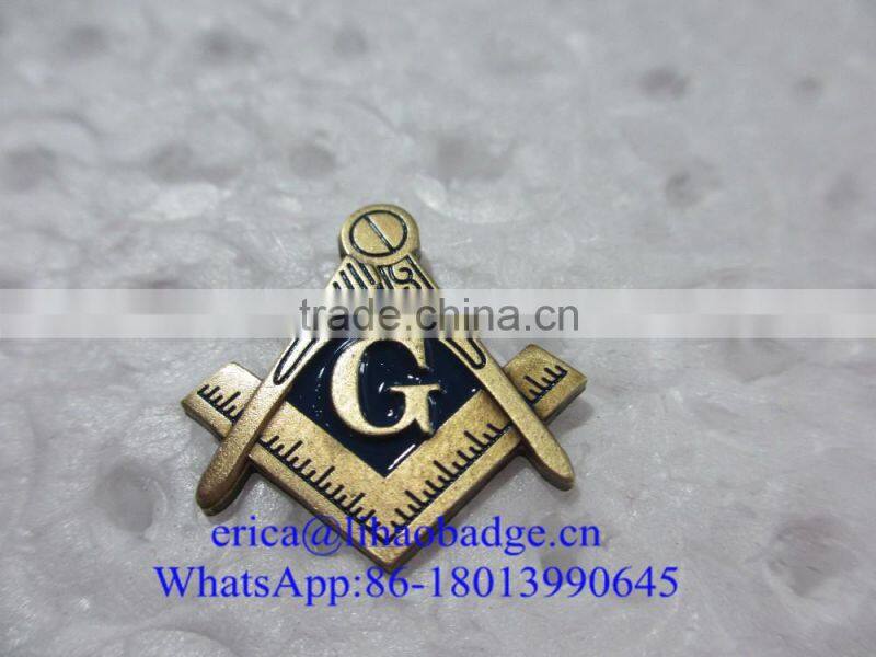 Masonic Car Emblems& Lapel Pins,Free Mason Keychain and keyring,Masonic Tie Clips and cufflinks emblems