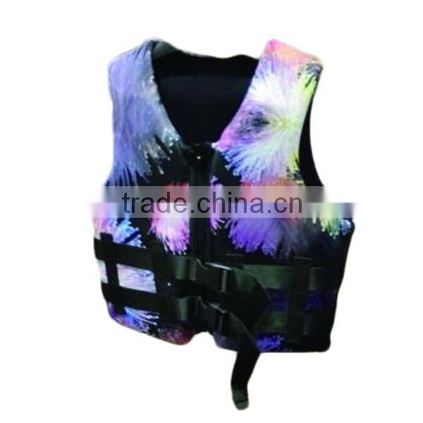 PVC swim vest swim life jacket for safety