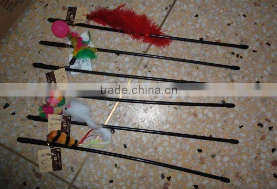 cat teaser stick toy