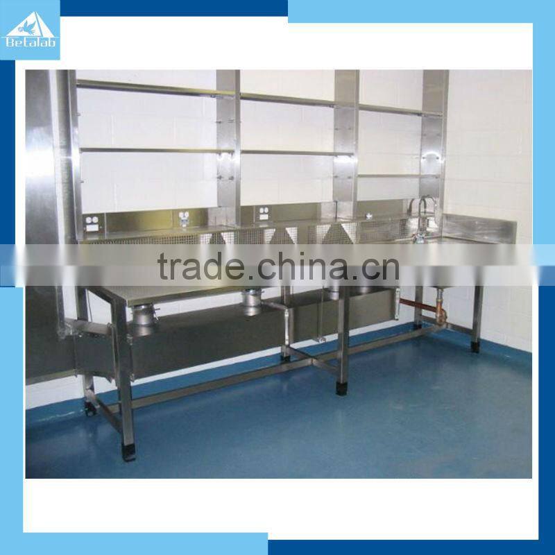 Competitive price stainless steel work bench/stainless steel sink/stainless steel laboratory furniture