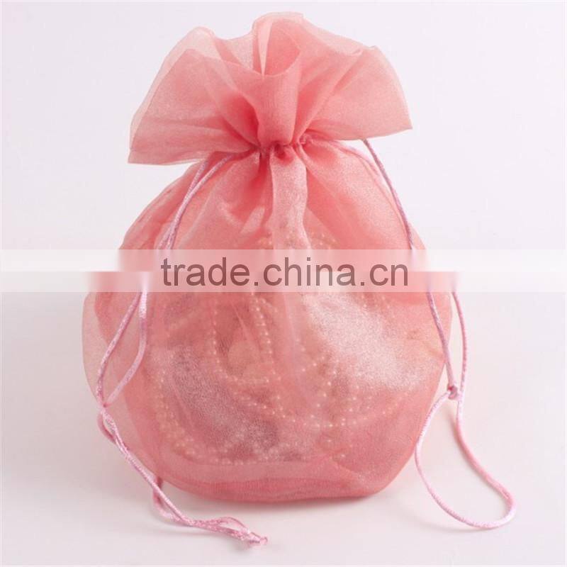 Hot sell custom jewelry pouch organza wine bags wholesale