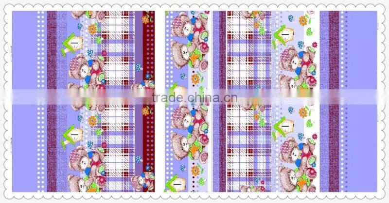 100% cotton digital printing cotton fabrics textile for bedsheets