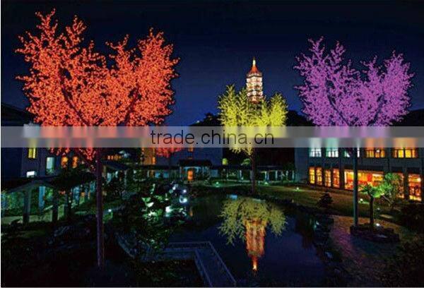 New 2016 christmas light wood frame christmas tree light