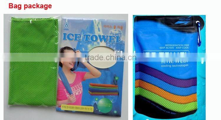 Sports Instant Snap Golf Gym Yoga Magic Ice Cooling Towel