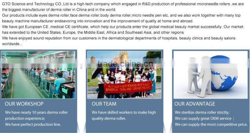 Medical CE Certification Derma Rolling System Derma Rolling Type Derma Roller