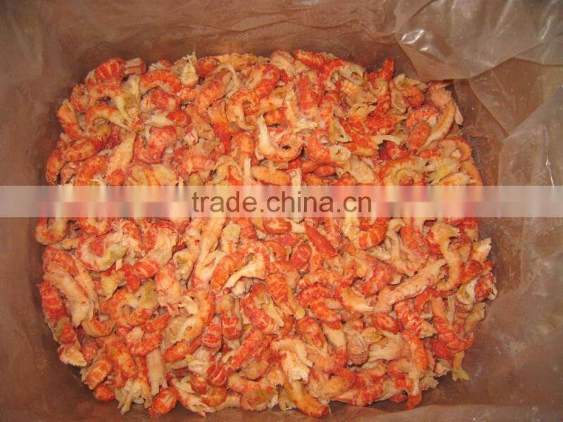 Frozen crawfish tailmeat