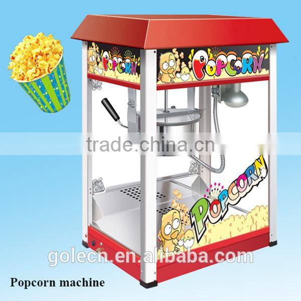Automatic electric popcorn machine for making snack food