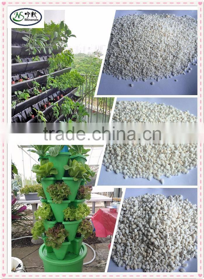 Expanded Perlite As Growing Medium For Vertical Garden Systems and Garden