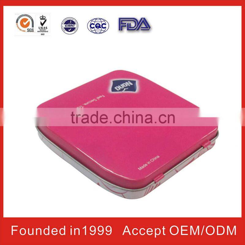 2014 New Design Xmas Gift Tin Box,Tin Gift Card Box, Gift Can