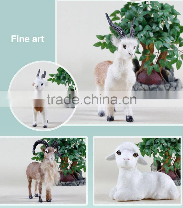 popular garden decor lifelike alpaca toys wholesale peru