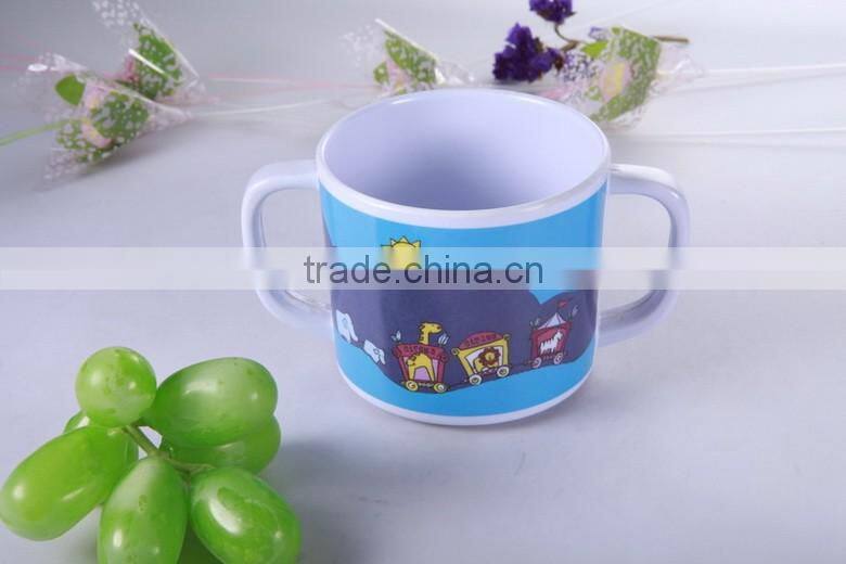 melamine cup with smiling face, mugs for customize