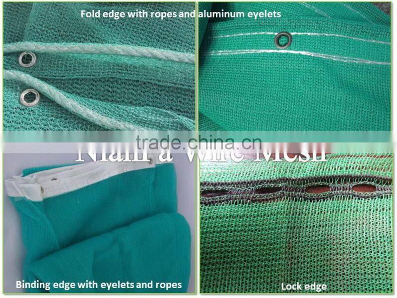 Orange/Blue/Green HDPE Construction Scaffolding Safety Net(Guangzhou Factory)