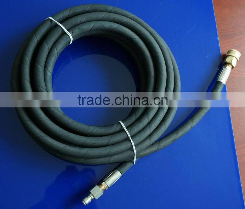 High Pressure Water Hose with Quick Connect Fittings
