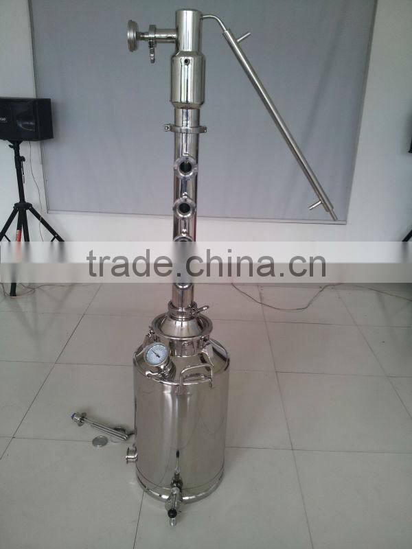 stainless steel /copper adaptor of distillation equipment